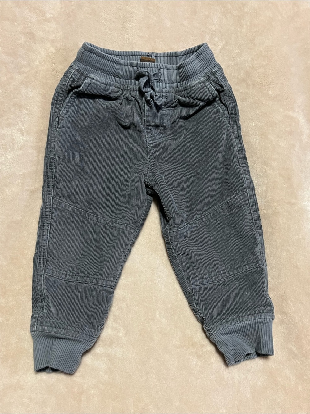 Tea Collection Charcoal Corduroy Jogger Pants